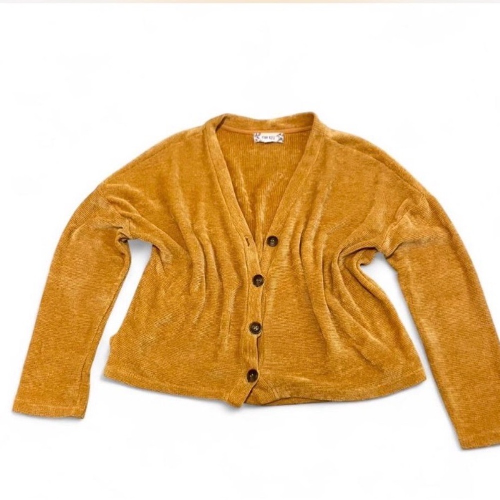 Pink‎ Rose Golden Cardigan Sweater